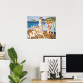 Perros Guirecモーリス・デニス絵画のバザース ポスター (ホームオフィス)