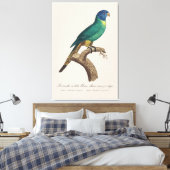 Perruche a tete bleue / Rainbow lorikeet，少年 キャンバスプリント (インサイチュ (寝室))