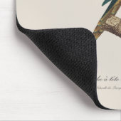 Perruche a tete bleue / Rainbow lorikeet，少年 マウスパッド (コーナー)