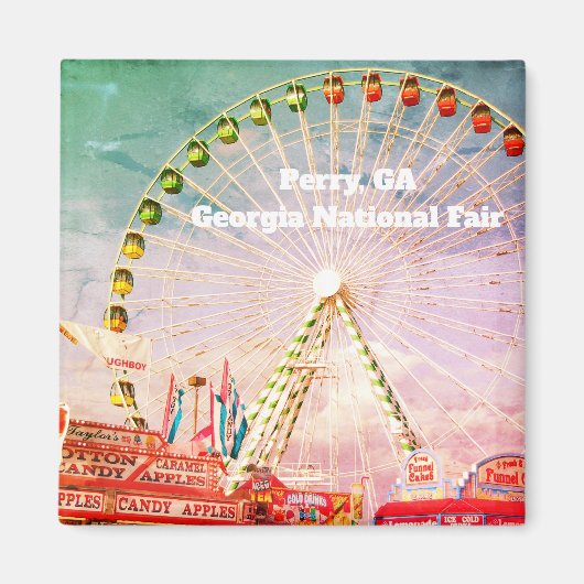 Perry Georgia National Fair マグネット (正面)