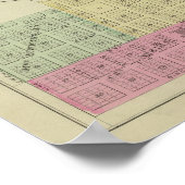 Perry, Memphis, Pawnee, Bronson, Redfield, Kansas ポスター (角)