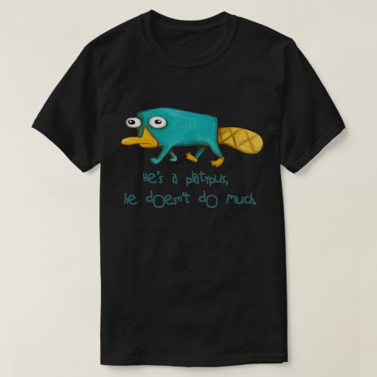 Perry the Platyplus v2.0エッセンシャルシャツ Tシャツ (デザイン正面)