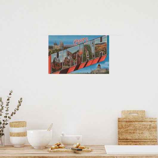 Perry, UtahLarge Letter ScenesPerry, UT ポスター (キッチン)