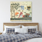 Pers 332コショウの木とコショウの準備 キャンバスプリント (インサイチュ (寝室))