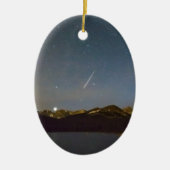 Perseidの流星群のインディアンのピーク セラミックオーナメント (正面)