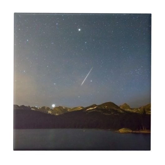 Perseidの流星群のインディアンのピーク タイル (正面)