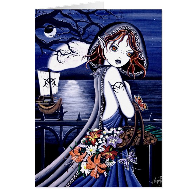 Persephoneの川のStyxの妖精カード (正面)