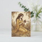 Persephone Greek Goddess Postcard ポストカード (スタンド正面)