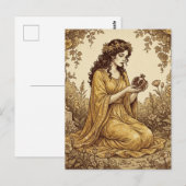 Persephone Greek Goddess Postcard ポストカード (正面/裏面)