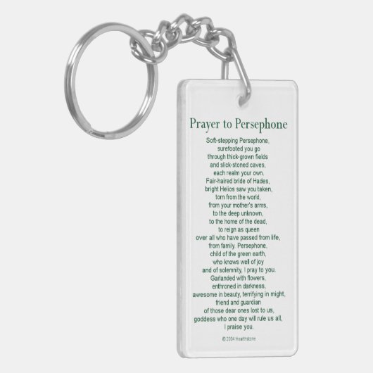 Persephone Keychain キーホルダー (正面左)