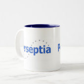 Perseptiaのdoble顔のマグ ツートーンマグカップ (正面左)