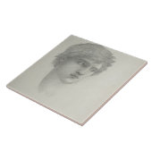 Perseus (紙の鉛筆)の頭部のための勉強 タイル (側面)