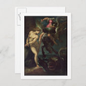 Perseus and Andromeda, c.1610 (キャンバス上の油) ポストカード (正面/裏面)