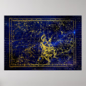 perseus constellation poster ポスター (正面)