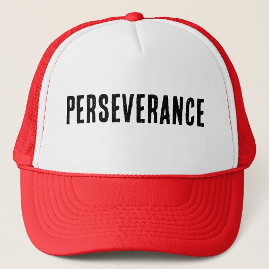 "PERSEVERANCE" | One-Word Phrase |  キャップ (正面)
