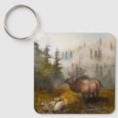 "Perseverance The Elk" キャビン キーホルダー (正面)