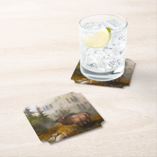 "Perseverance The Elk" ペーパーコースター (インサイチュ)