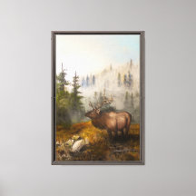 "Perseverance The Elk" 12"x18" [brighter/smaller]