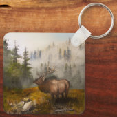 "Perseverance The Elk" Cabin キーホルダー (裏面)