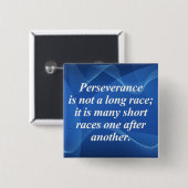 Perseverence 缶バッジ (正面&裏面)