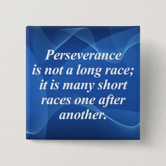 Perseverence 缶バッジ (正面)