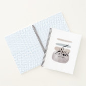 Persian Calligraphy الحمد لله Interior Accent ノートブック (内部)