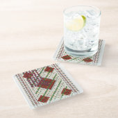 Persian Carpet  ガラスコースター (アングル)