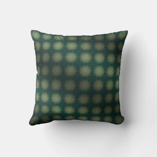 Persian Carpet floral pattern  クッション (裏面)