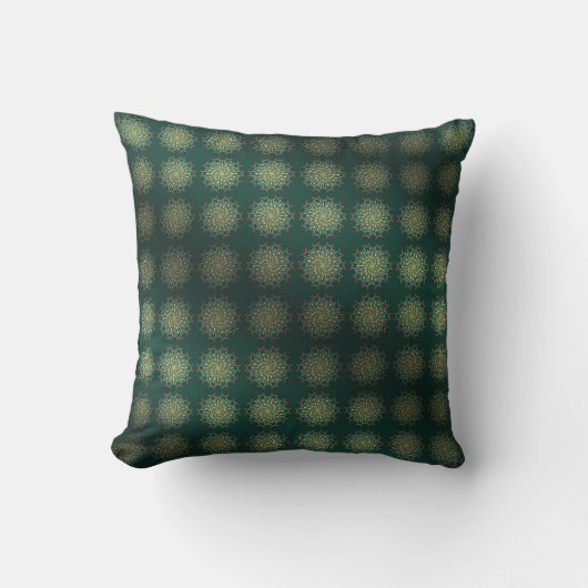 Persian Carpet floral pattern クッション (正面)