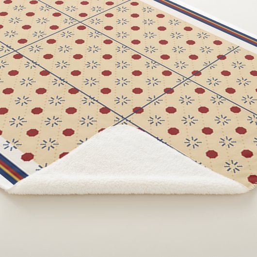 Persian Carpet Pattern  シェルパブランケット (3/4)