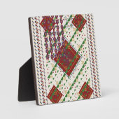 Persian Carpet Pattern フォトプラーク (正面)