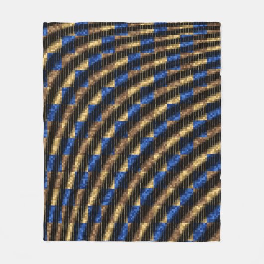 Persian Carpet Pattern  フリースブランケット (正面)