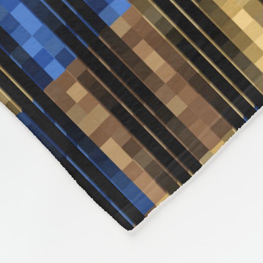 Persian Carpet Pattern  フリースブランケット (角)