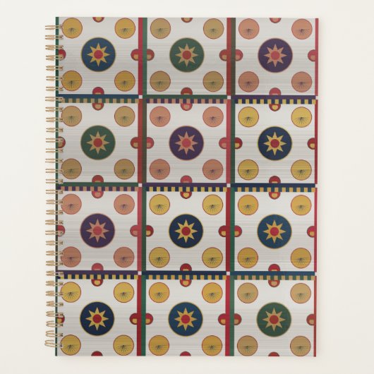 Persian Carpet Pattern Design プランナー手帳 (正面)