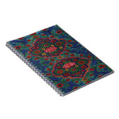 Persian Carpet Pattern Notebook – Elegant Traditio ノートブック (右側)