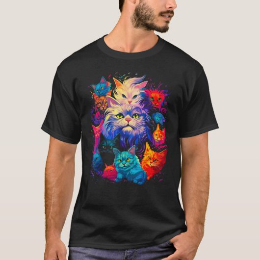 Persian Cat Family Tシャツ (正面)
