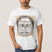 Persian Cat Nurse Tシャツ (正面)