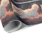 Persian Cat on a Flying Carpet ラッピングペーパー (ロールコーナー)