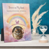 Persian Cat Pet Memorial Photo Plaque フォトプラーク (側面)