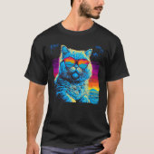 Persian Cat Summer Tシャツ (正面)