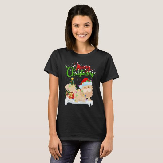 Persian Cat   Xmas Decorations Persian Cat Christm Tシャツ (正面フル)