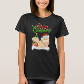 Persian Cat  Xmas Decorations Persian Cat Christma Tシャツ (正面)