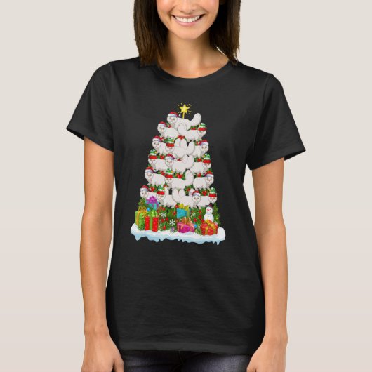 Persian Cat   Xmas Holiday Persian Cat Christmas T Tシャツ (正面)