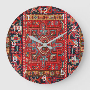 Persian Design Decorative Wall Clock ラージ壁時計