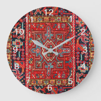 Persian Design Decorative Wall Clock ラージ壁時計