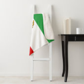 Persian Lion And Sun Flag Crown Iranian Patriotic シェルパブランケット (インサイチュ)