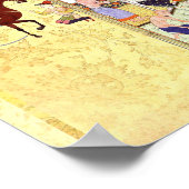 Persian Miniature: The Dervish in the Hammam ポスター (角)