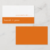 Persimmonバナー::ゲスト用座席カード プレイスカード (正面/裏面)