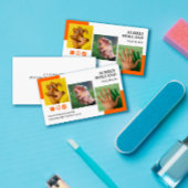 Persimmon 3モダン写真ソーシャルメディアネイルアーティスト 名刺