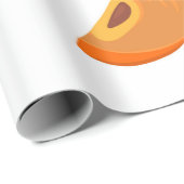 Persimmon pattern isolated on a white background.  ラッピングペーパー (ロールコーナー)